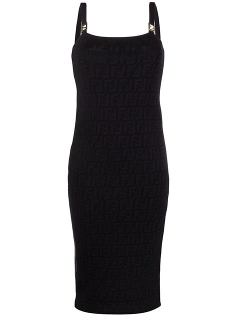 fendi bodicon dress|fendi monogram bodycon dress.